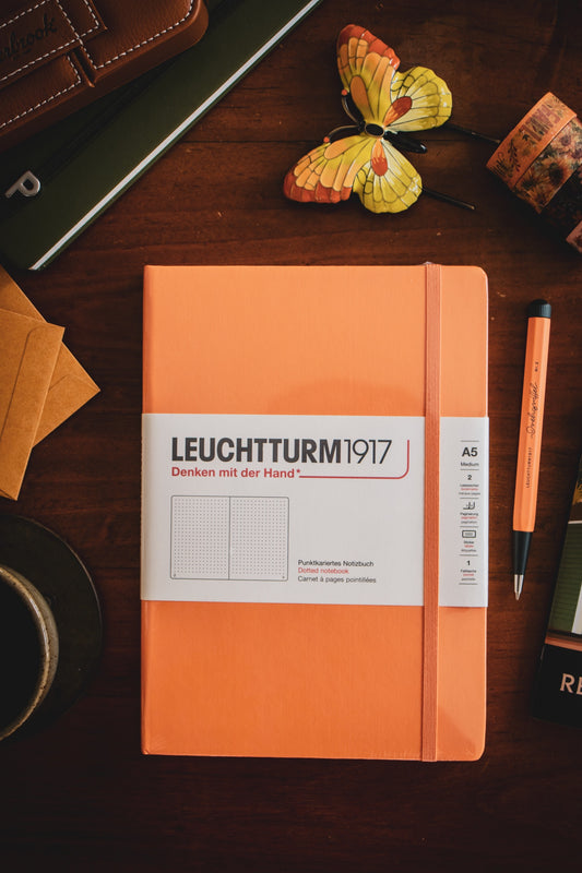 A5 Hard - Apricot Dotted