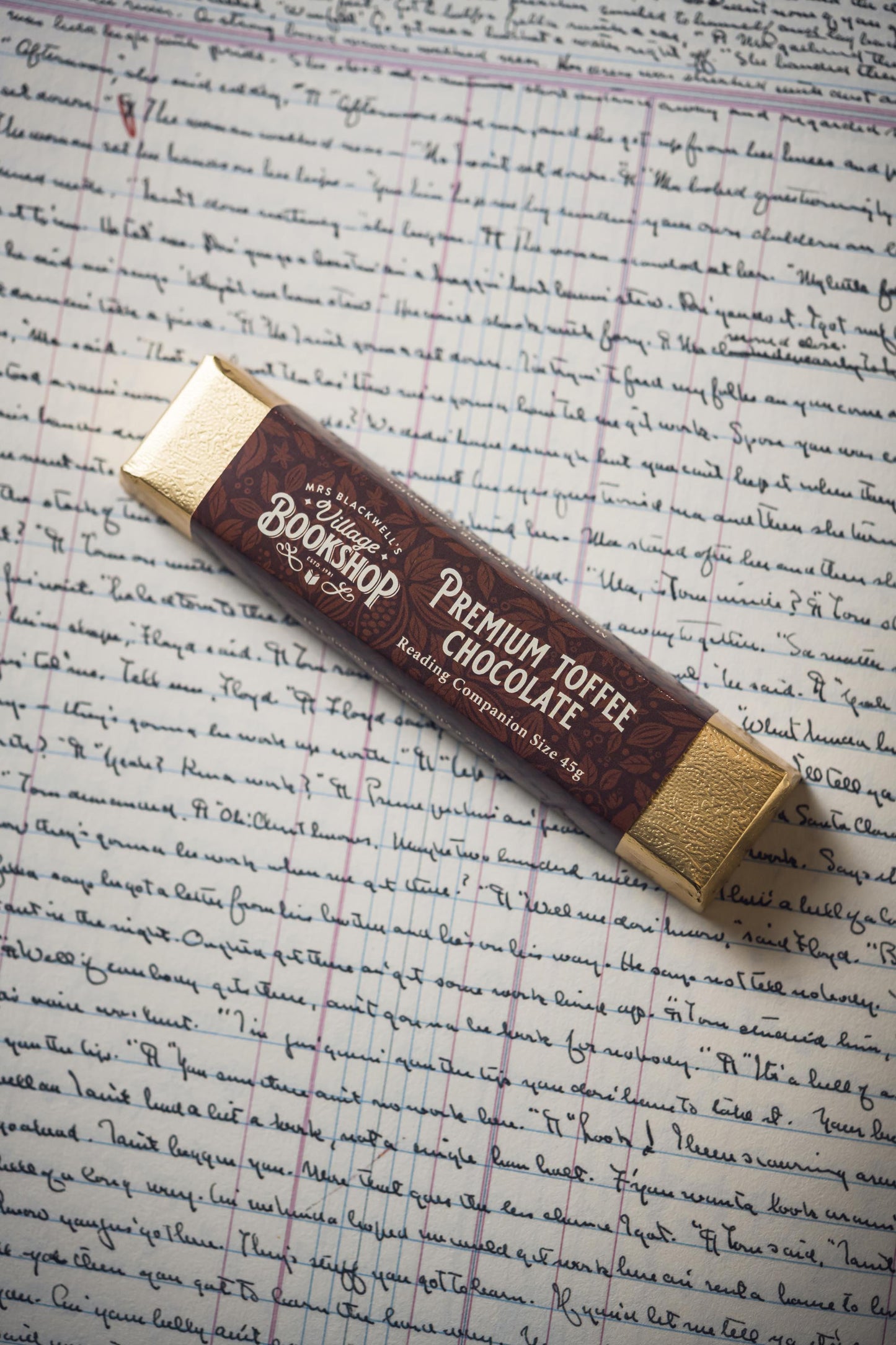 Premium Toffee Chocolate Bar