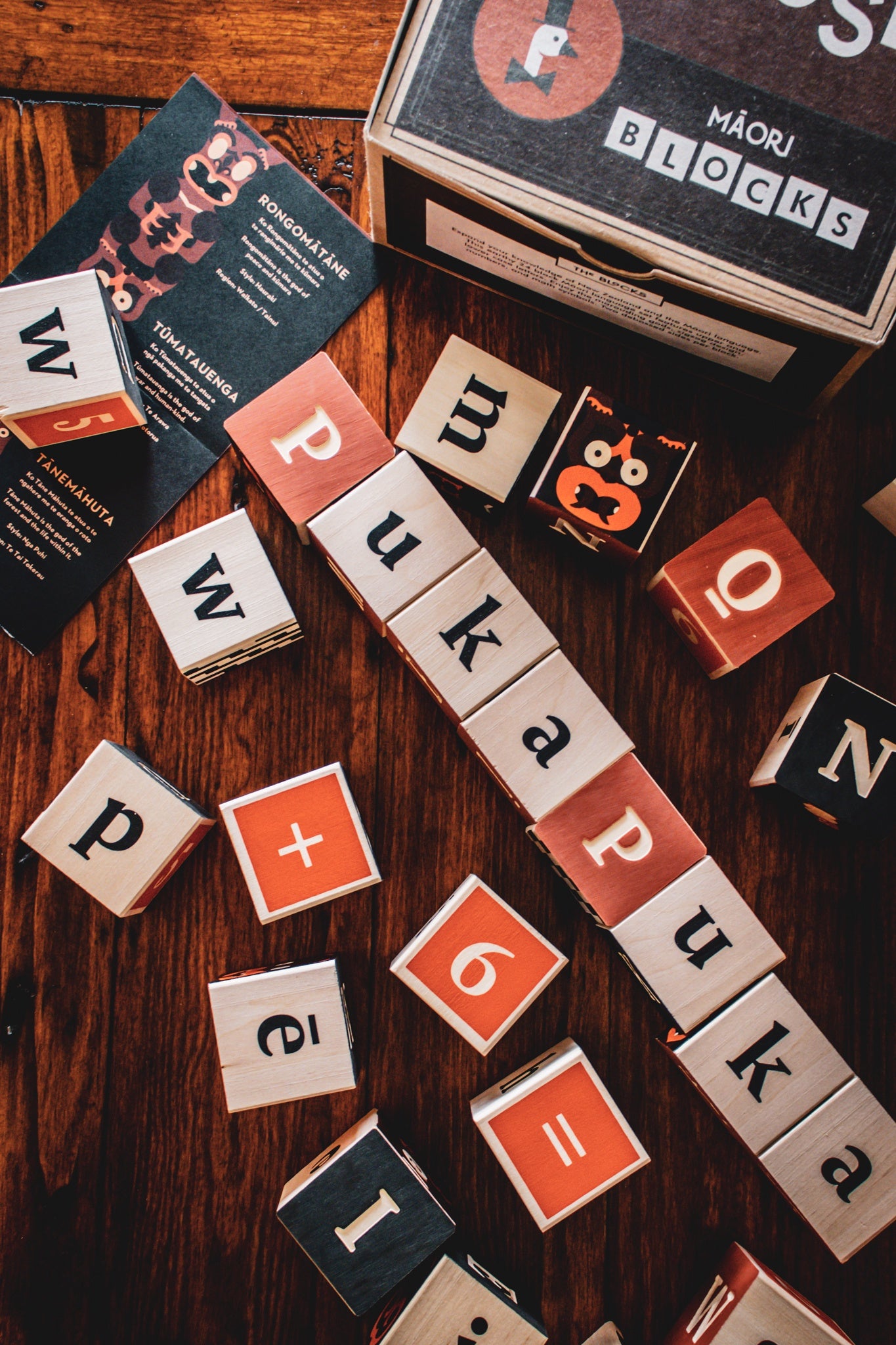 Māori Alphabet Blocks