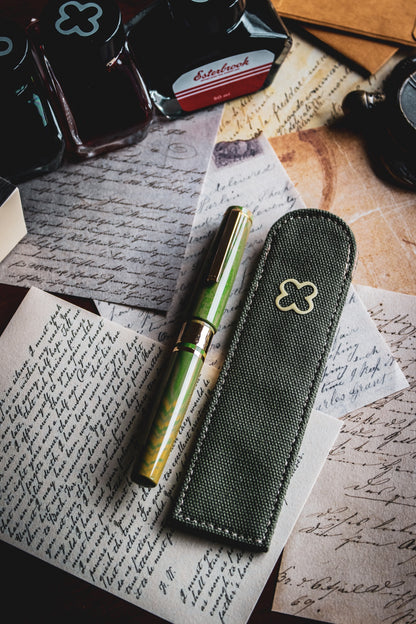 Canvas Sleeve - Army Green