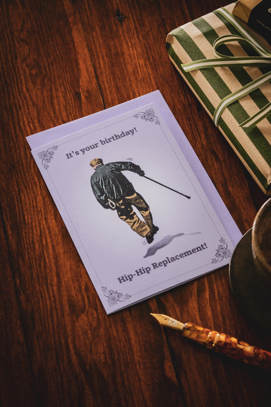 Hip-Hip Replacement Card