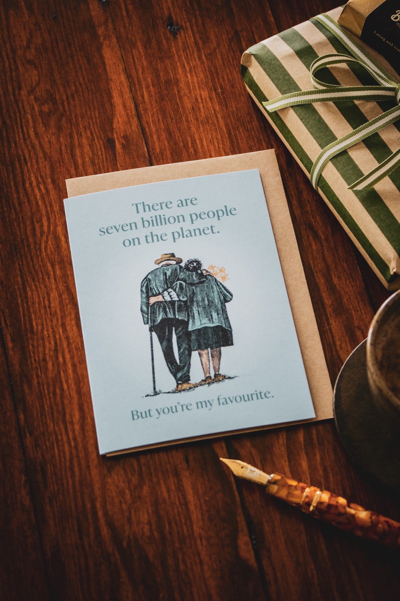 Seven Billion People Card