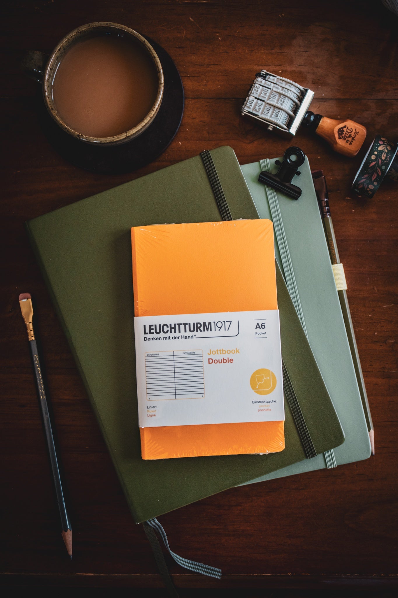 Jotbook Ruled - Lemon & Rising Sun