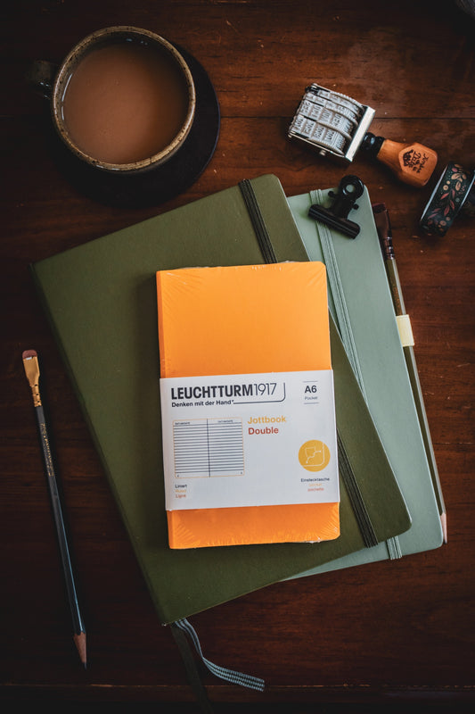 Jotbook Ruled - Lemon & Rising Sun