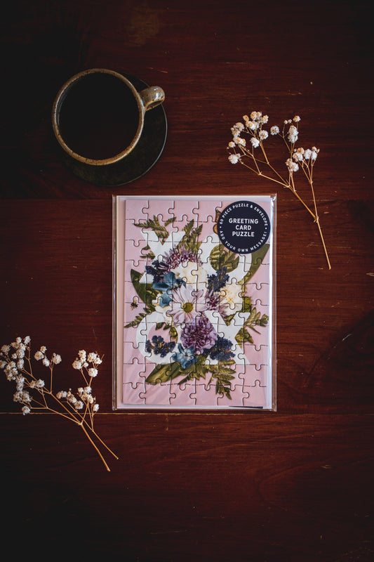 Puzzle Greeting Card: XOXO