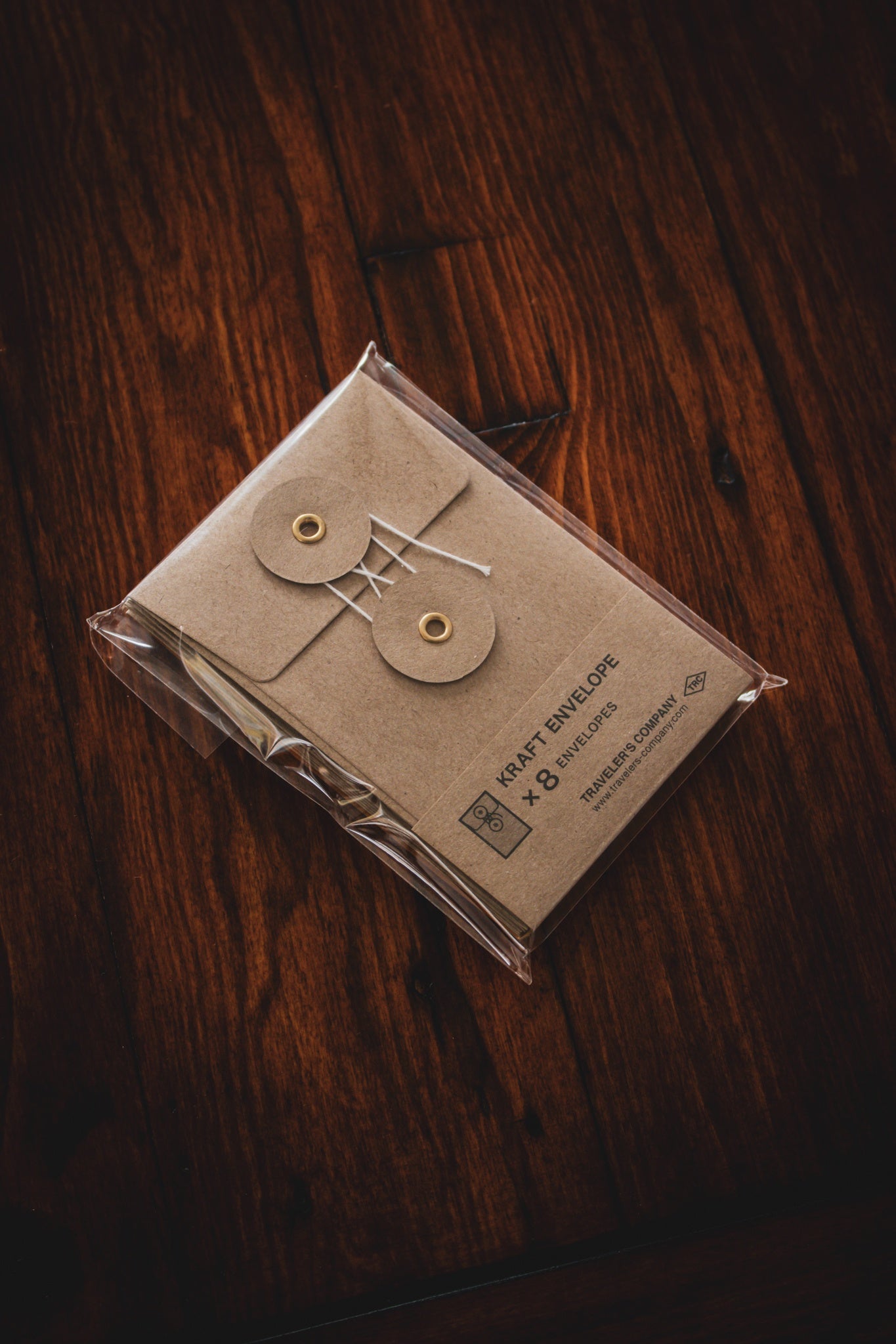 TRAVELER'S Kraft Envelope Small Brown