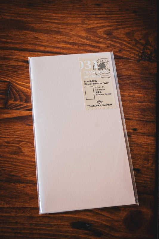 TRAVELER'S Sticker Release Paper