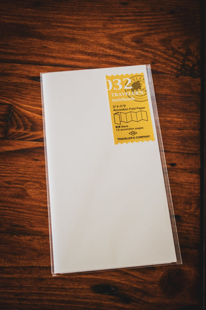 TRAVELER'S Accordion Fold Paper