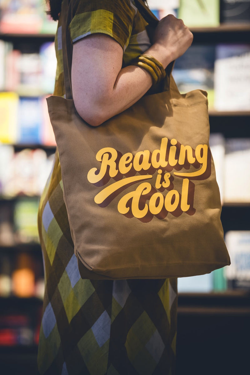 Reading is Cool Tote (Camel)