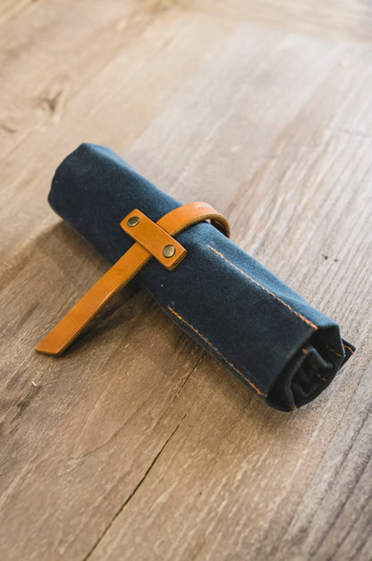 Waxed Canvas Tool Roll