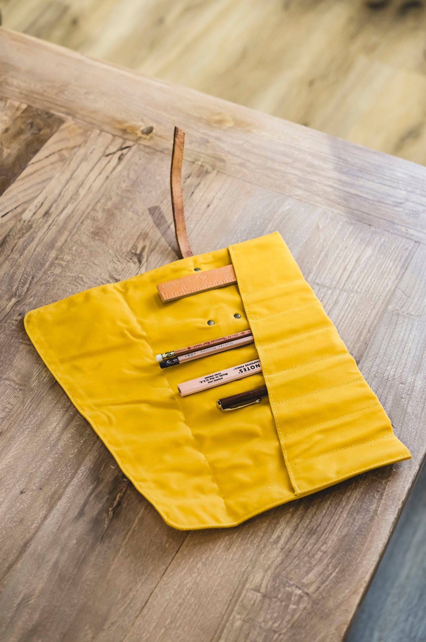 Waxed Canvas Tool Roll