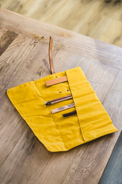 Waxed Canvas Tool Roll