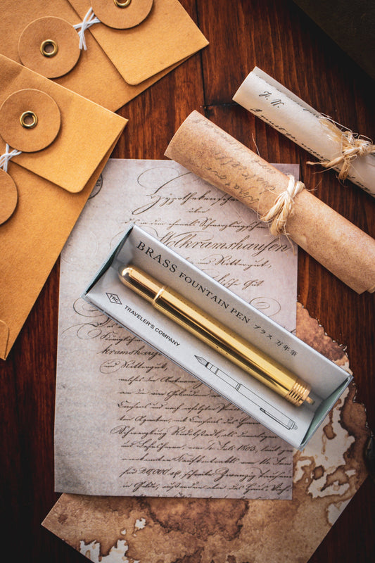 TRAVELER'S Company Brass - Fountain Pen