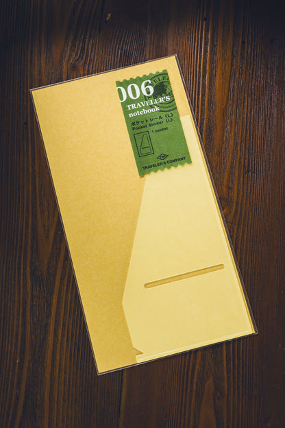 006 TRAVELER'S Pocket Sticker