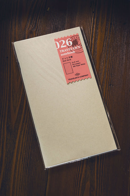 026 TRAVELER'S Refill Dot Grid