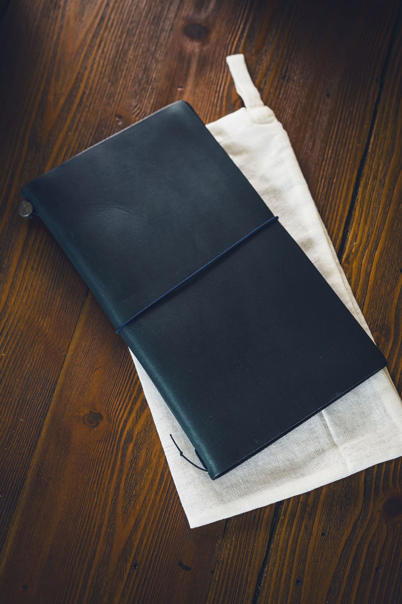 TRAVELER'S Notebook Leather Cover - Blue