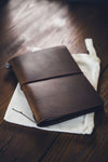TRAVELER'S  Leather Cover - Brown (Passport)