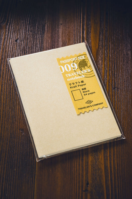 009 TRAVELER'S Kraft Refill (Passport)