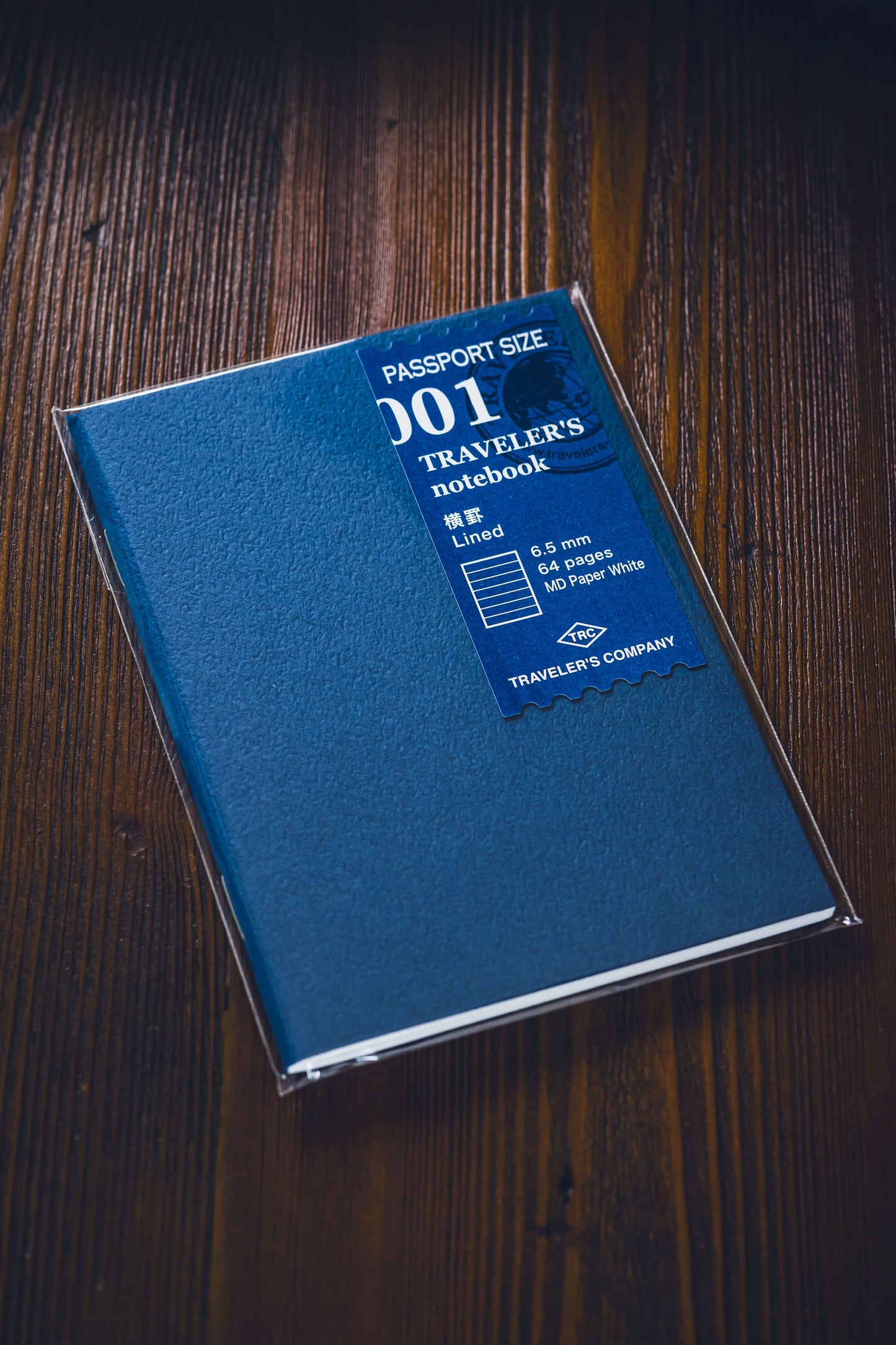 001 TRAVELER'S Refill Lined (Passport)