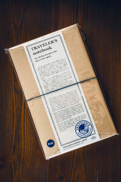 TRAVELER'S Notebook Leather Cover - Blue