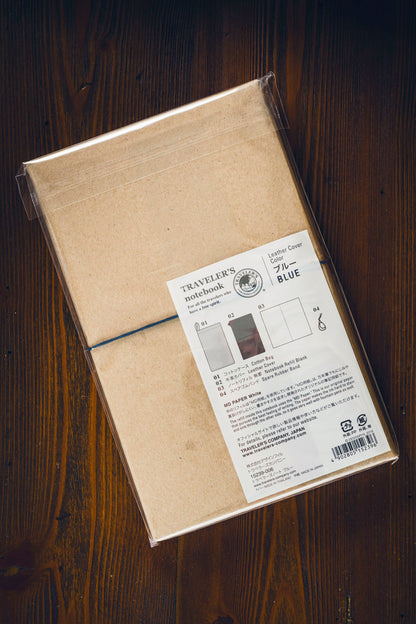 TRAVELER'S Notebook Leather Cover - Blue