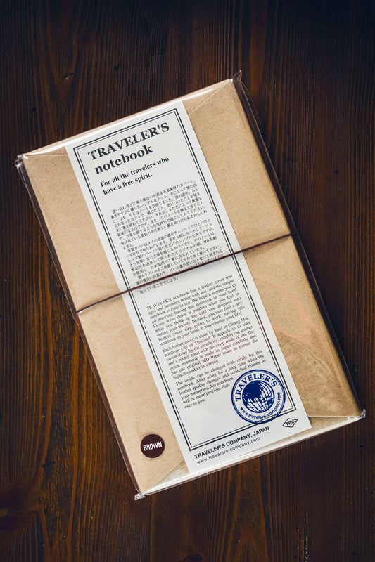 TRAVELER'S Notebook Leather Cover - Brown