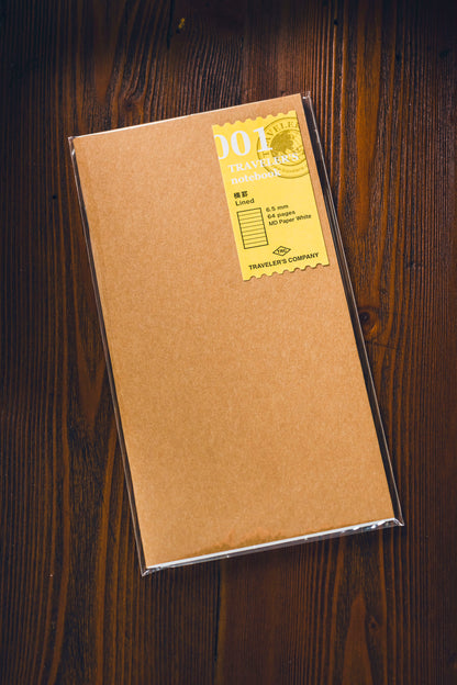 001 TRAVELER'S Lined Refill