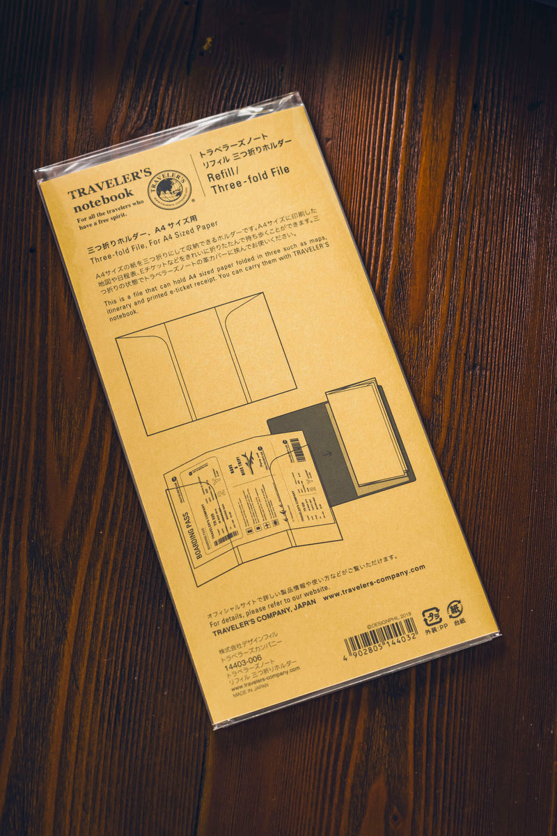 029 TRAVELER'S Three-Fold File – Mrs Blackwell's Village Bookshop Greytown