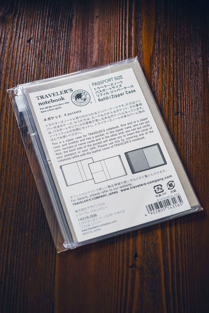 004 TRAVELER'S Zipper Case (Passport)