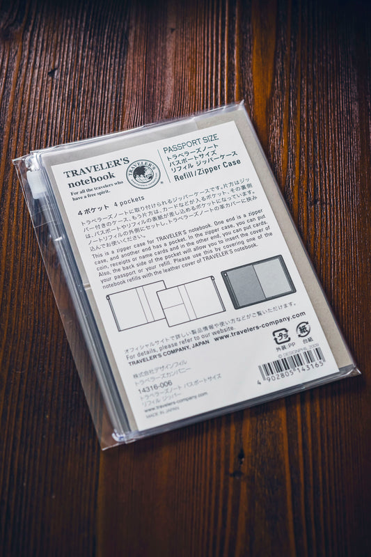 004 TRAVELER'S Zipper Case (Passport)